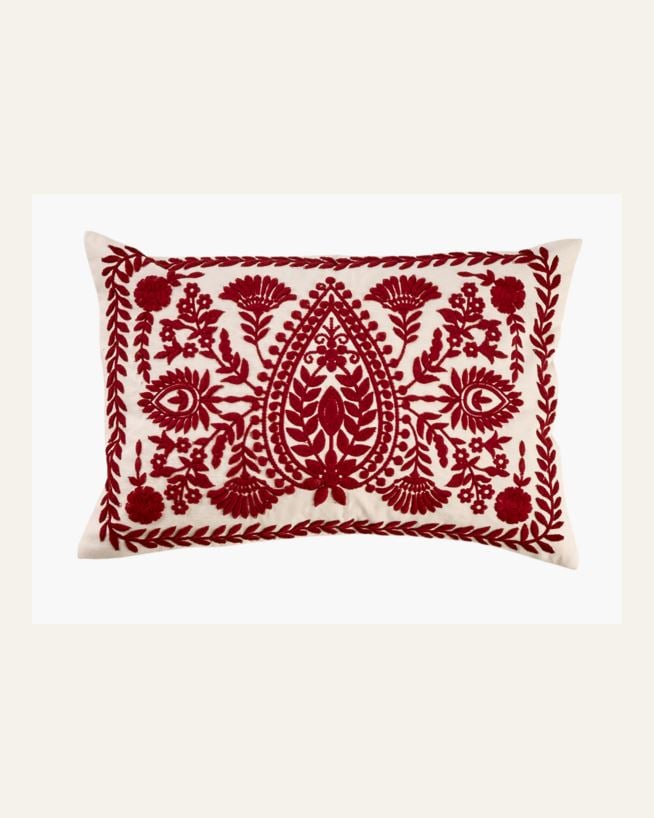 Kissenbezug Rot - 35x50 cm Rot - 1