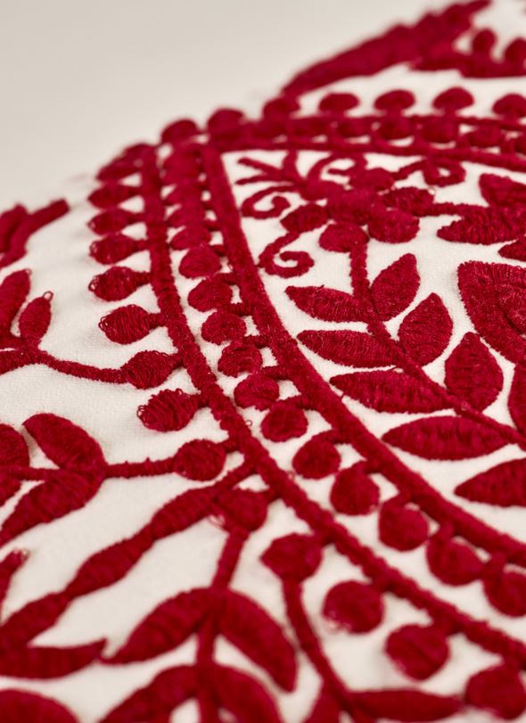Kissenbezug Rot - 3