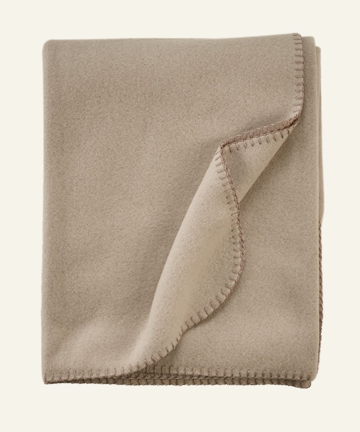 Fleecedecke Taupe - 130x170 cm Taupe - 1