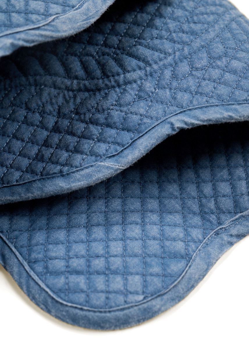 Platzset Grau-blau - 2