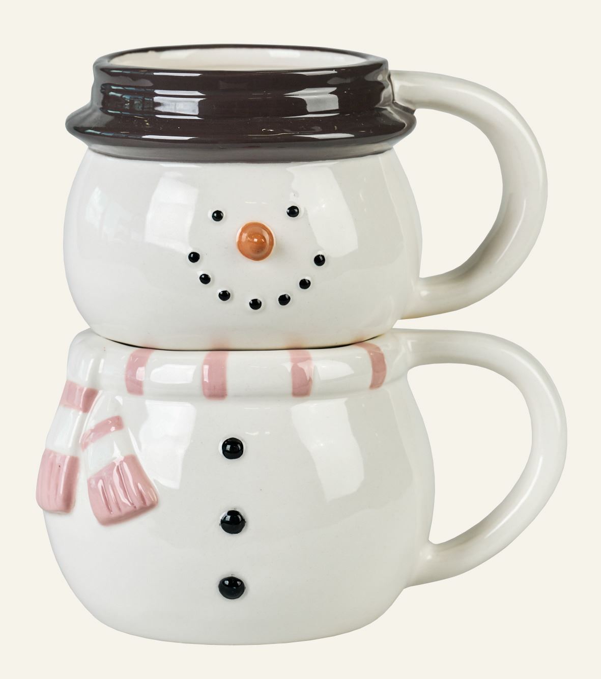 Tasse 2 In 1 Weiß - 2