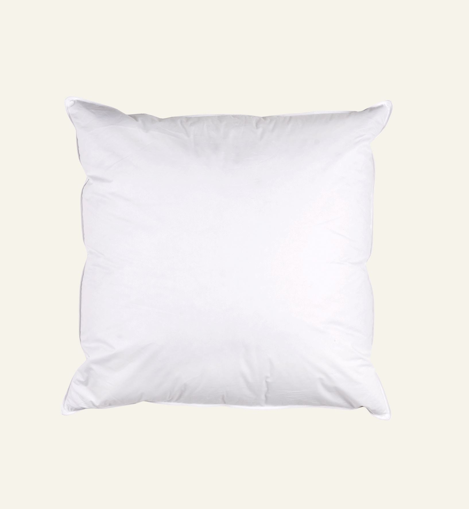 Daunen- und Federkissen (niedrig) Weiß - 80x80 cm Weiß - 1