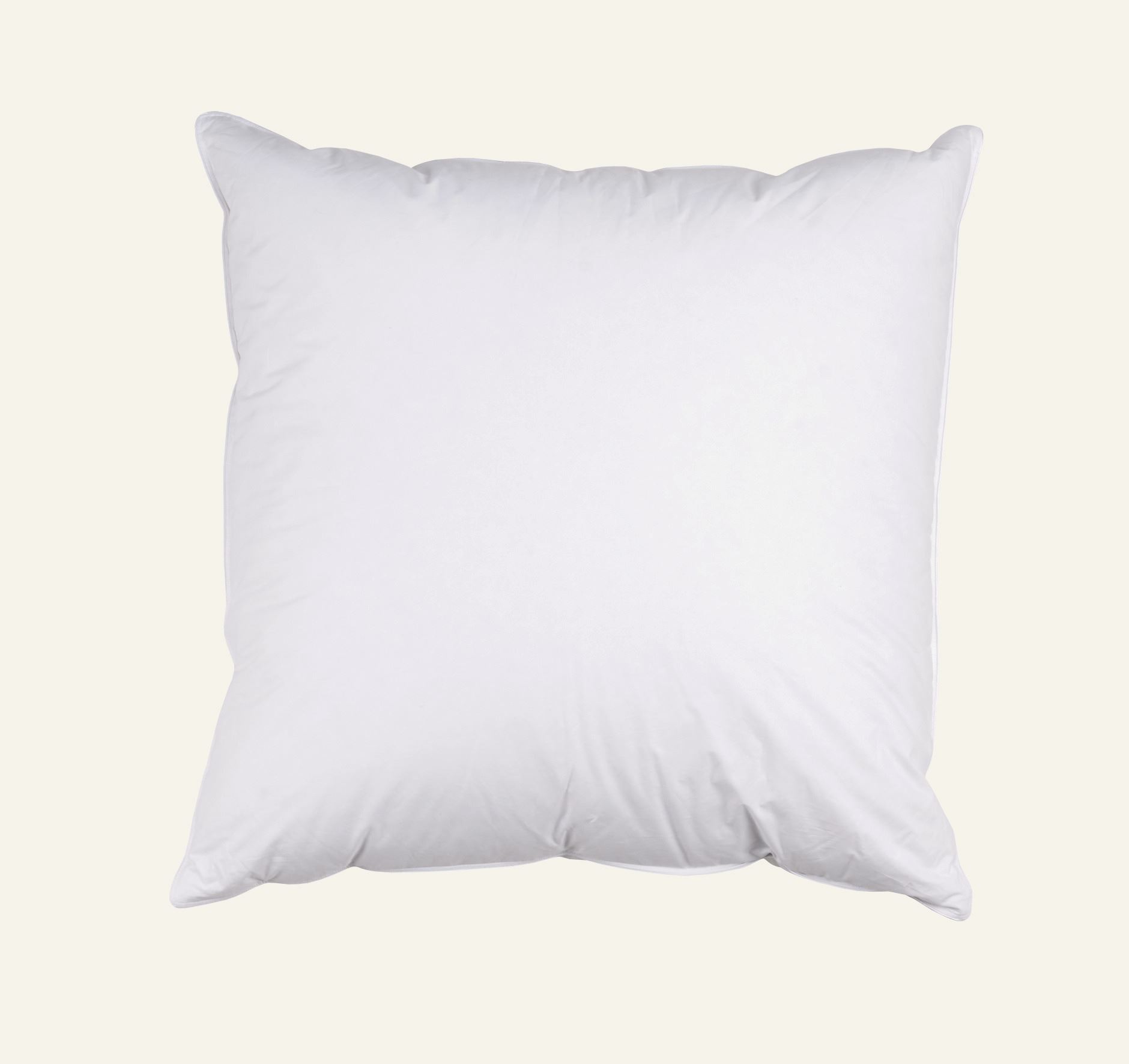 Daunen- und Federkissen (mittelhoch) Weiß - 80x80 cm Weiß - 1