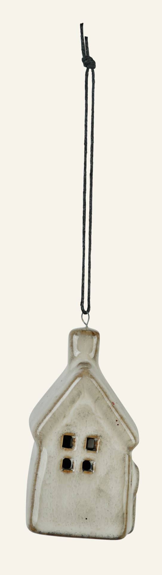 Baumschmuck Beige - 5x3,5x7 cm Beige - 1