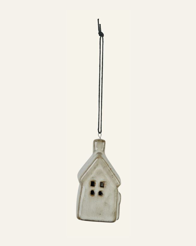 Baumschmuck Beige - 5x3,5x7 cm Beige - 1