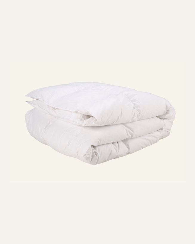 Ganzjahres-Daunendecke (mittlere Wärme) Weiß - 155x220 cm Weiß - 1