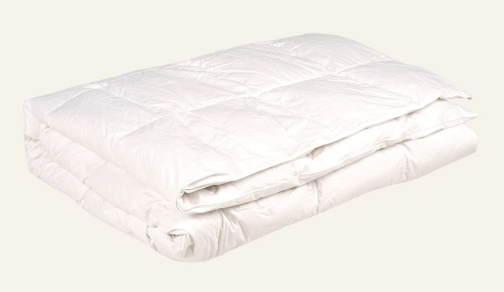 Ganzjahres-Daunendecke (mittlere Wärme) Weiß - 230x220 cm Weiß - 1