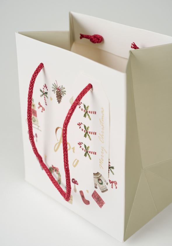 Geschenktüte Weiß - 3