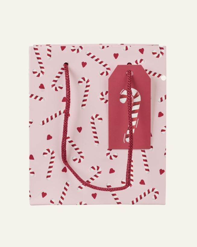 Geschenktüte Rosa - 13x15x9 cm Rosa - 1