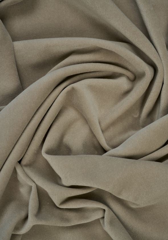 Veloursvorhang Hellbeige - 2