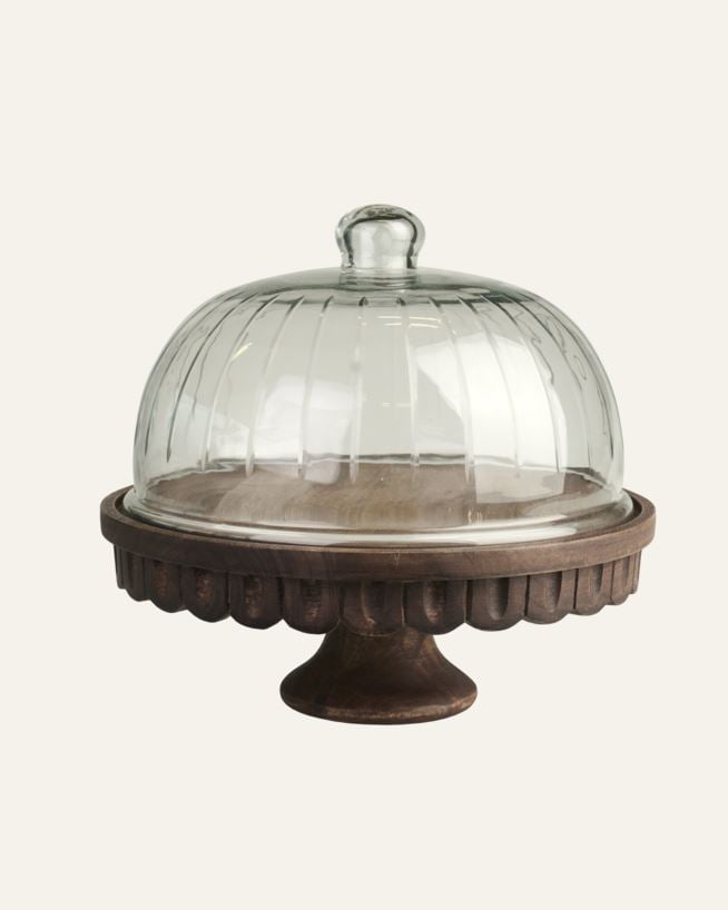 Teller Mit Deckel Natur - ø27 cm Natur - 1
