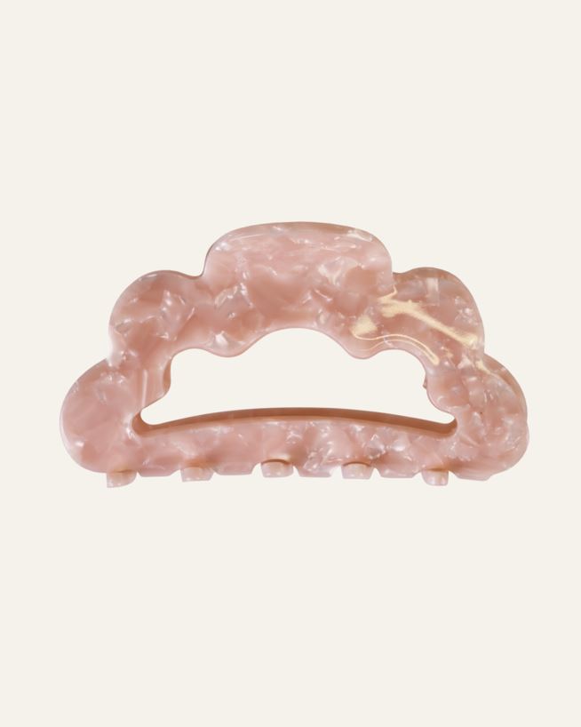 Haarklammer Rosa - 4,2x8,2x3,2 cm Rosa - 1