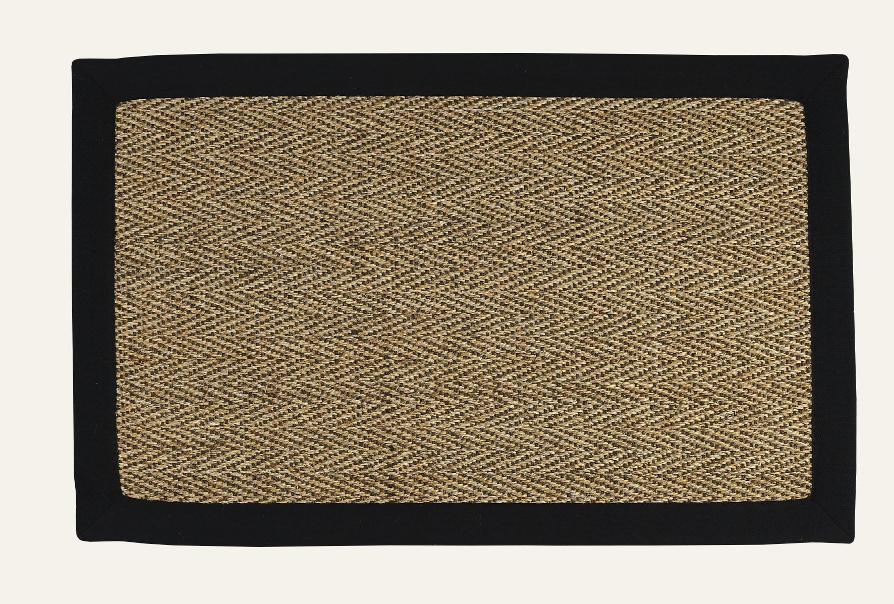 Türmatte Schwarz - 50x80 cm Schwarz - 1