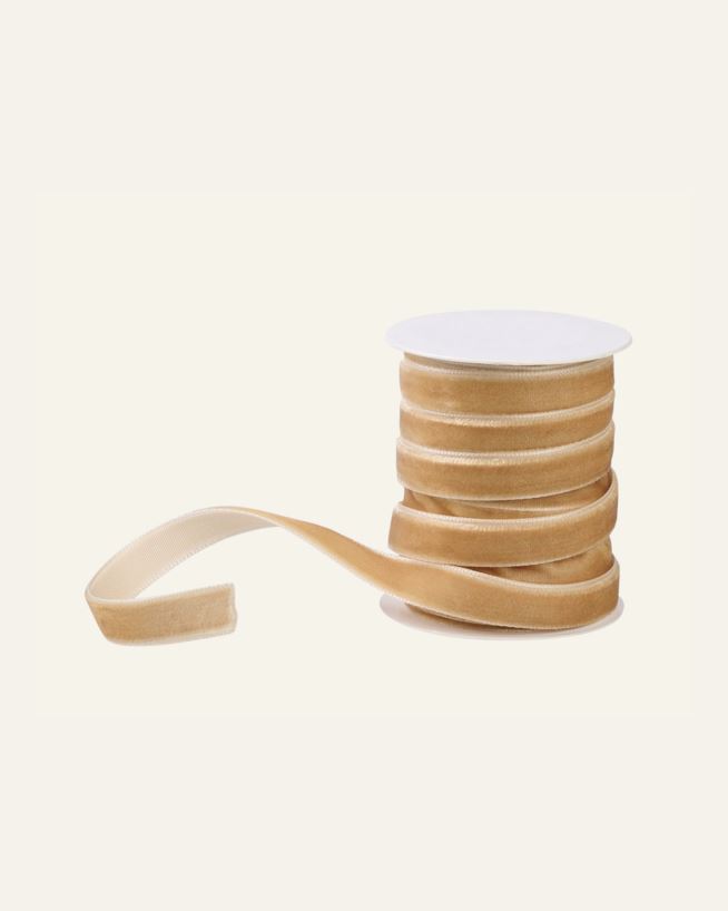 Geschenkband Beige - 1cm x 2m Beige - 1