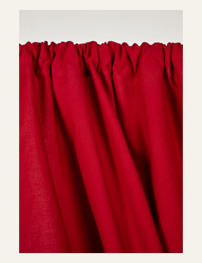 Küchenvorhänge Rot - 3