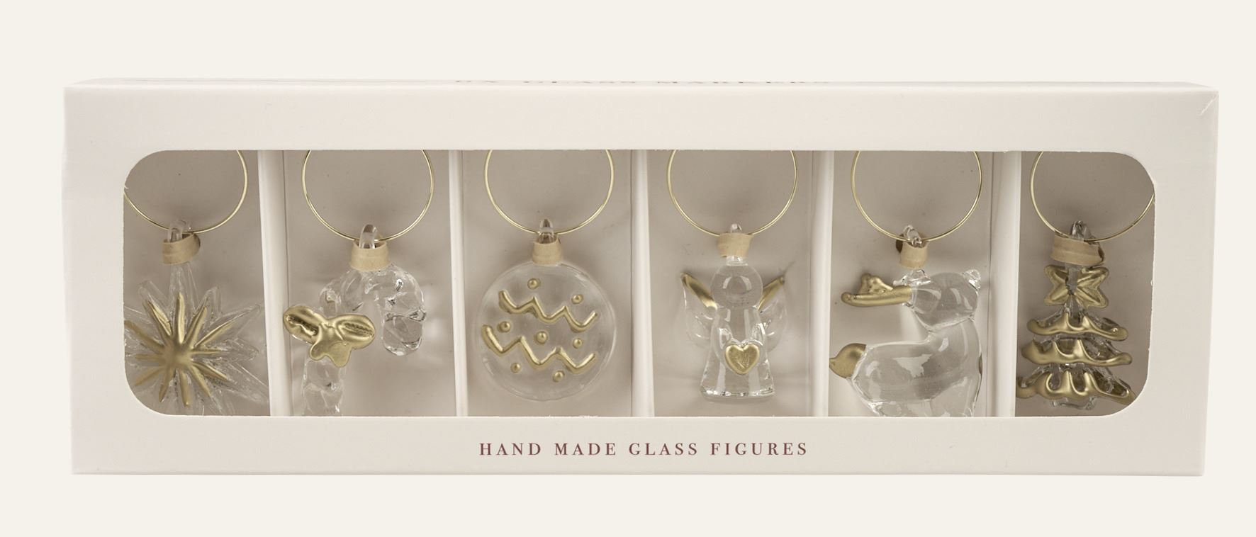 Glasmarker Gold - 2,5x5x0,2 cm Gold - 1
