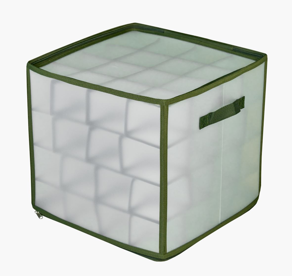 Aufbewahrungsbox Multi/Grün - 36x36 cm Multi/Grün - 1