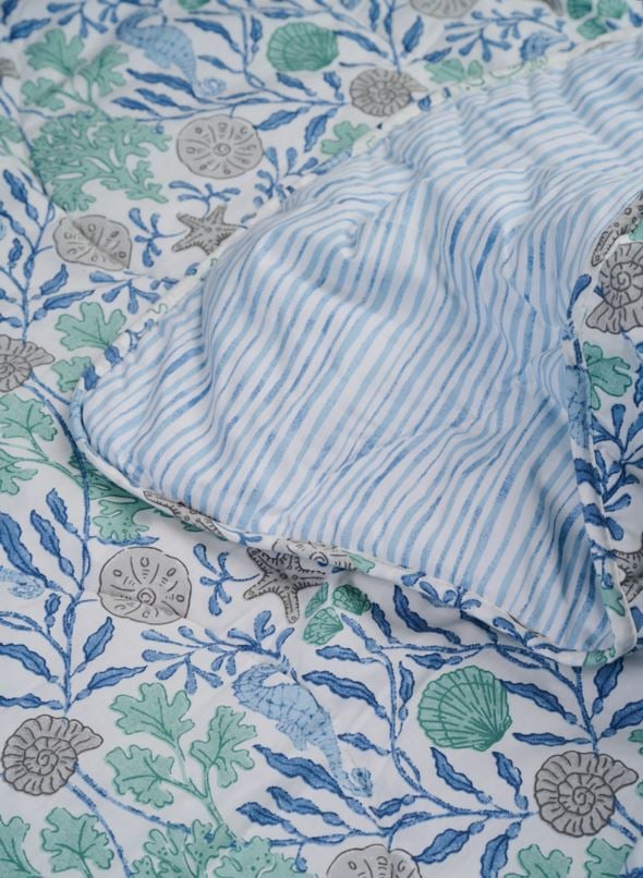 Sommerdecke (leicht) Multi/Blue - 3