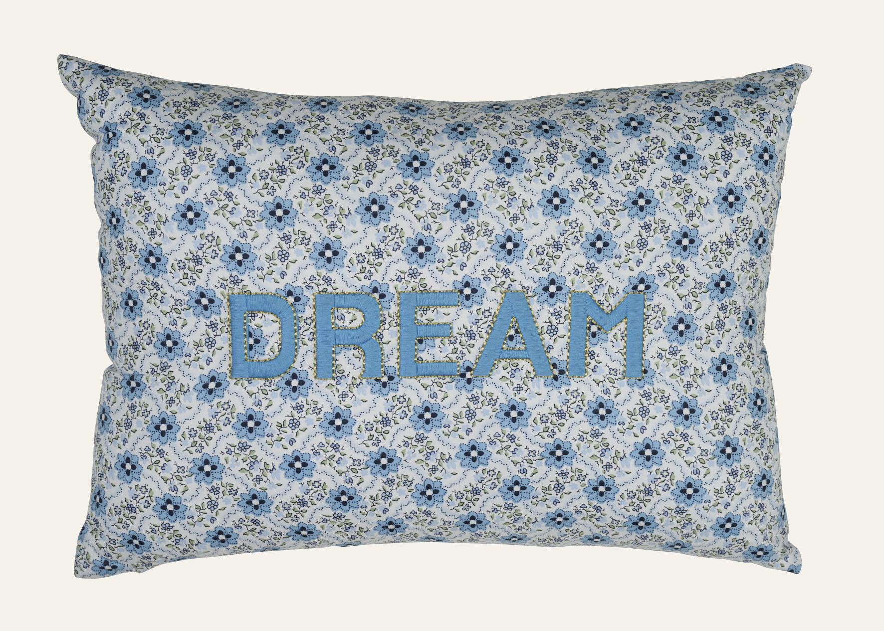 Kissen Blau - 30x40 cm Blau - 1