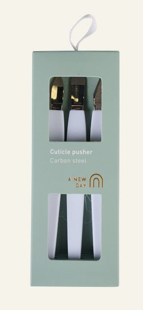 Nagelhautschieber Weiß - 1,1x11,7x0,4 cm Weiß - 1
