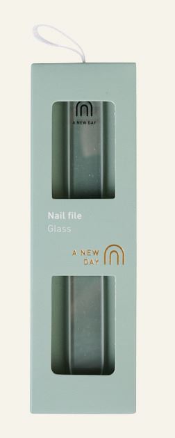 Nagelfeile Transparent - 1,3x13x0,25 cm Transparent - 1