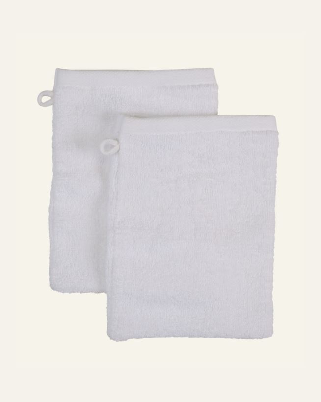Tücher, 2er-Pack Weiß - 16x21 cm Weiß - 1
