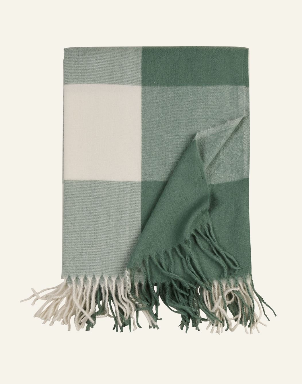 Decke Grün - 130x170 cm Grün - 1