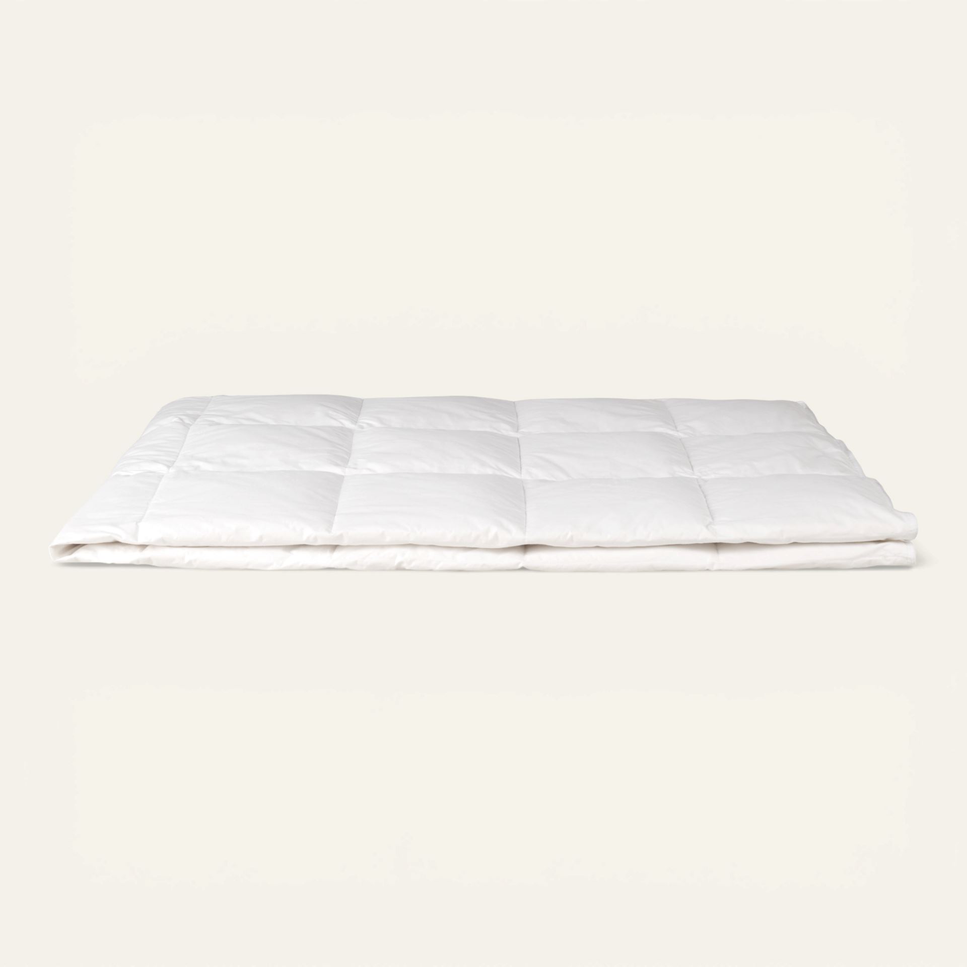 Sommer-Daunendecke (leicht) Weiß - 155x220 cm Weiß - 1
