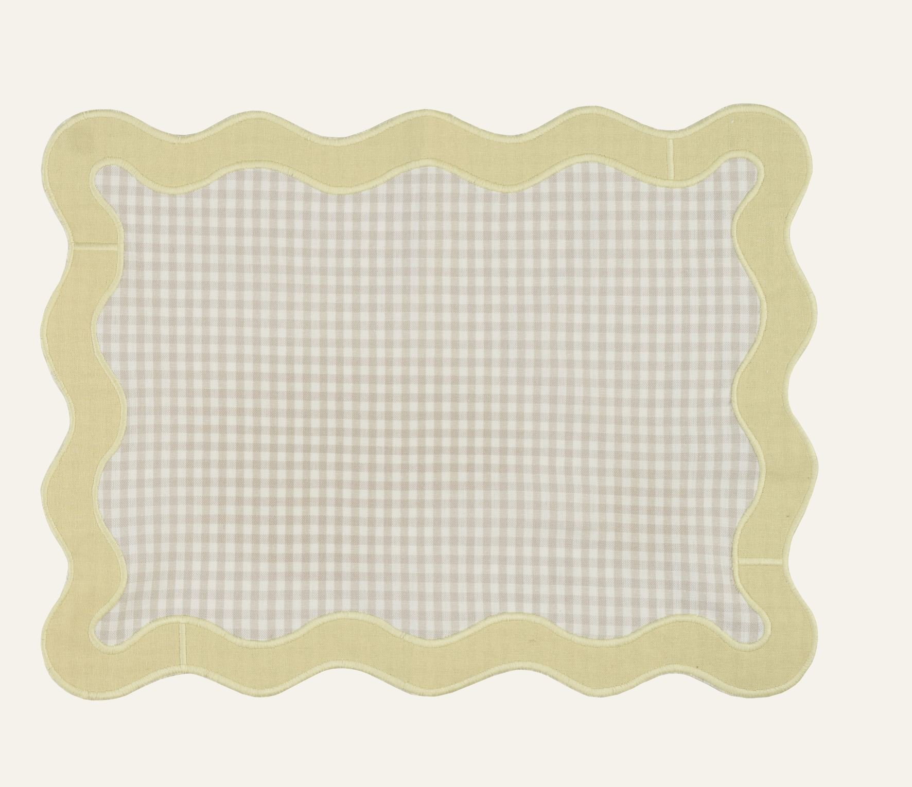 Platzset Gelb - 35x45 cm Gelb - 1