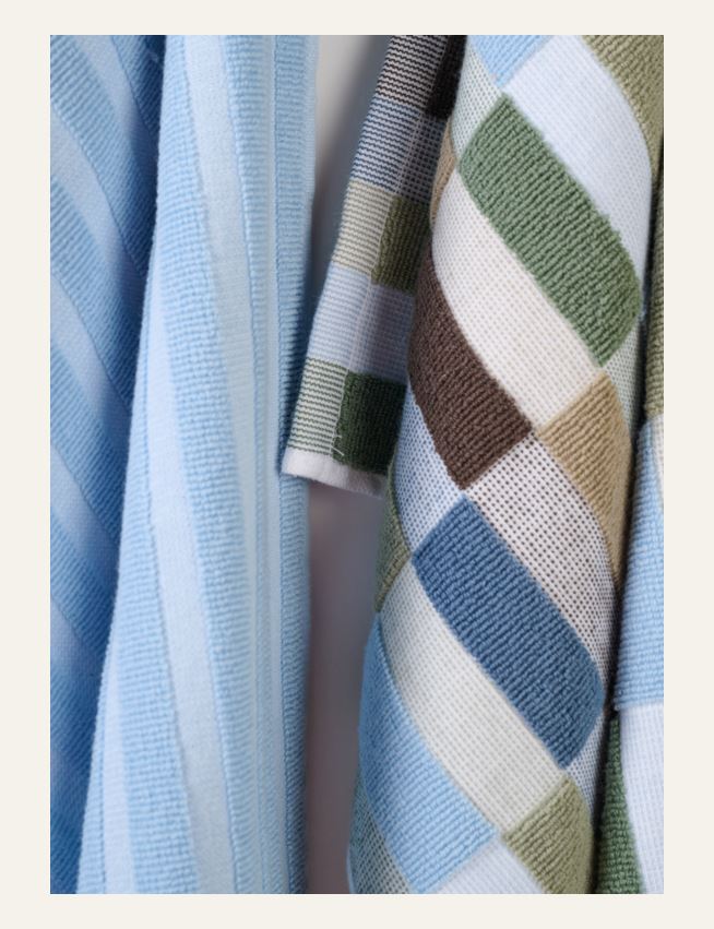 Geschirrtuch Blau - 2