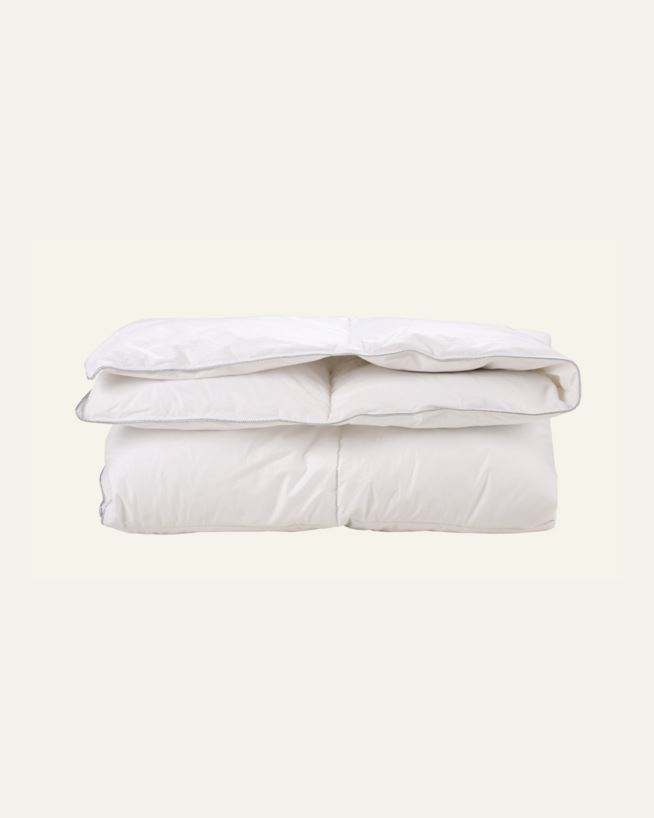 Ganzjahres-Daunendecke (mittlere Wärme) Weiß - 155x220 cm Weiß - 1