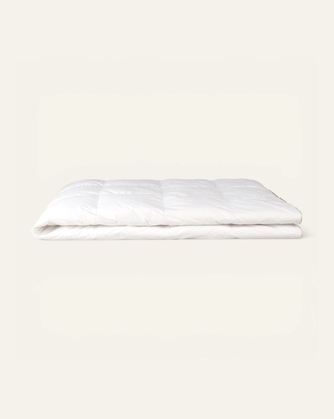 Ganzjahres-Daunendecke (mittlere Wärme) Weiß - 155x220 cm Weiß - 1
