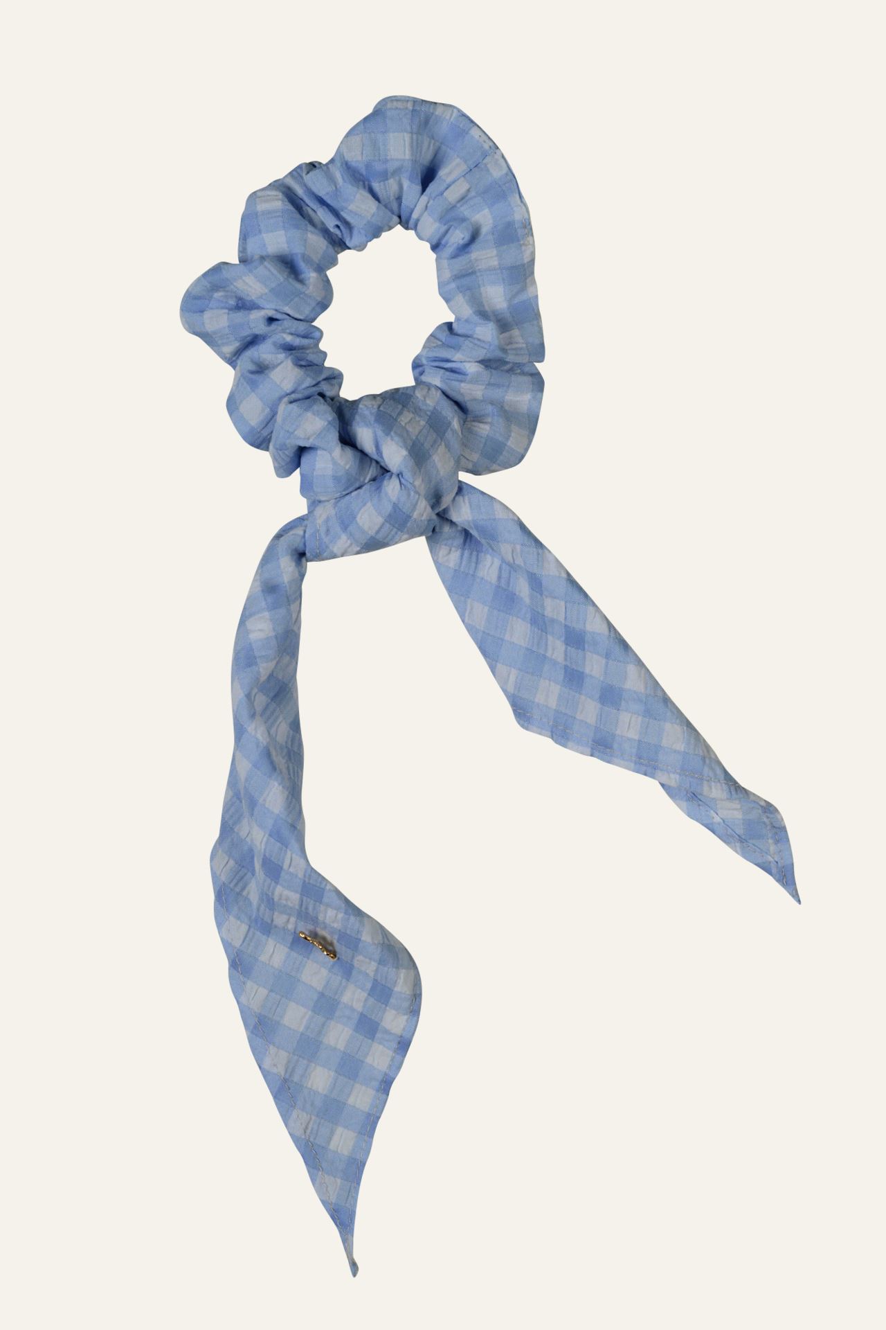 Schrunchie Blau - ø6,5 cm Blau - 1
