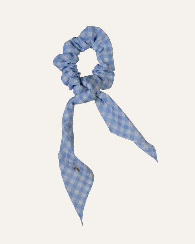 Schrunchie Blau - ø6,5 cm Blau - 1