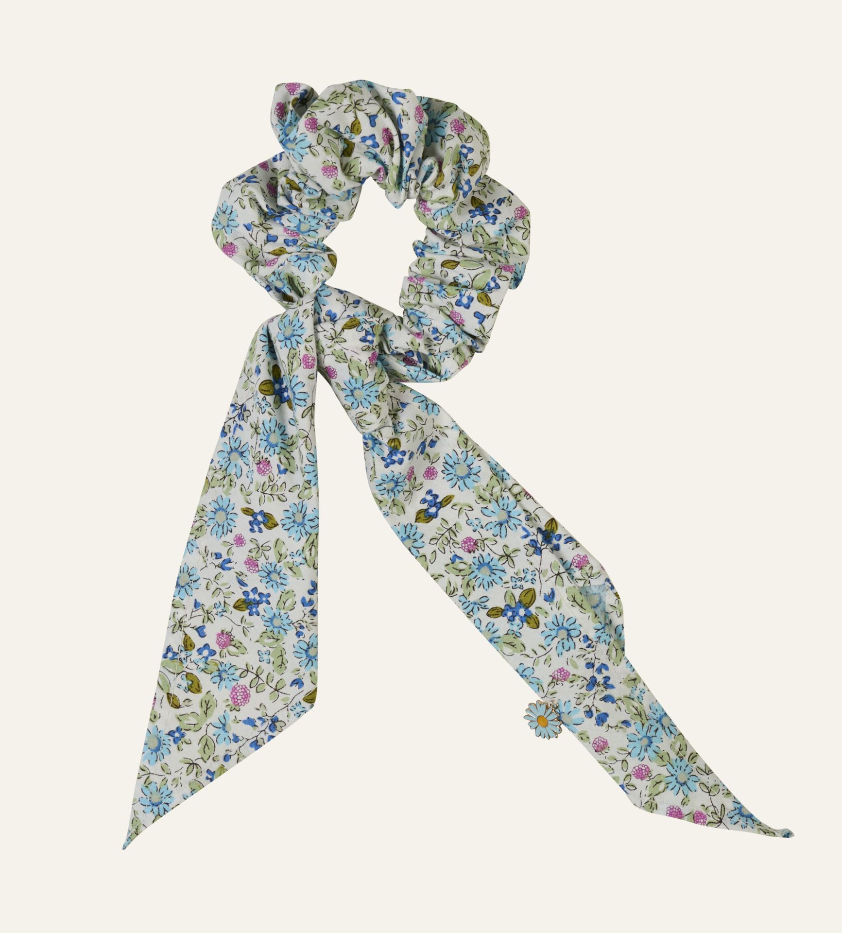 Schrunchie Multi/Blue - ø6,5 cm Multi/Blue - 1