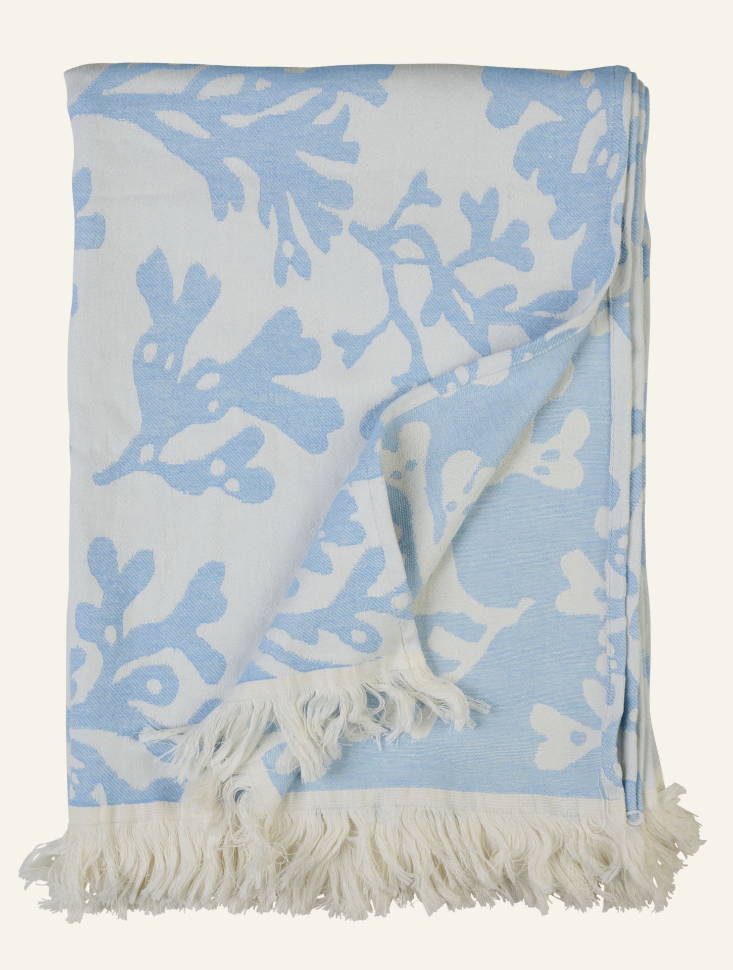 Decke Blau - 130x170 cm Blau - 1