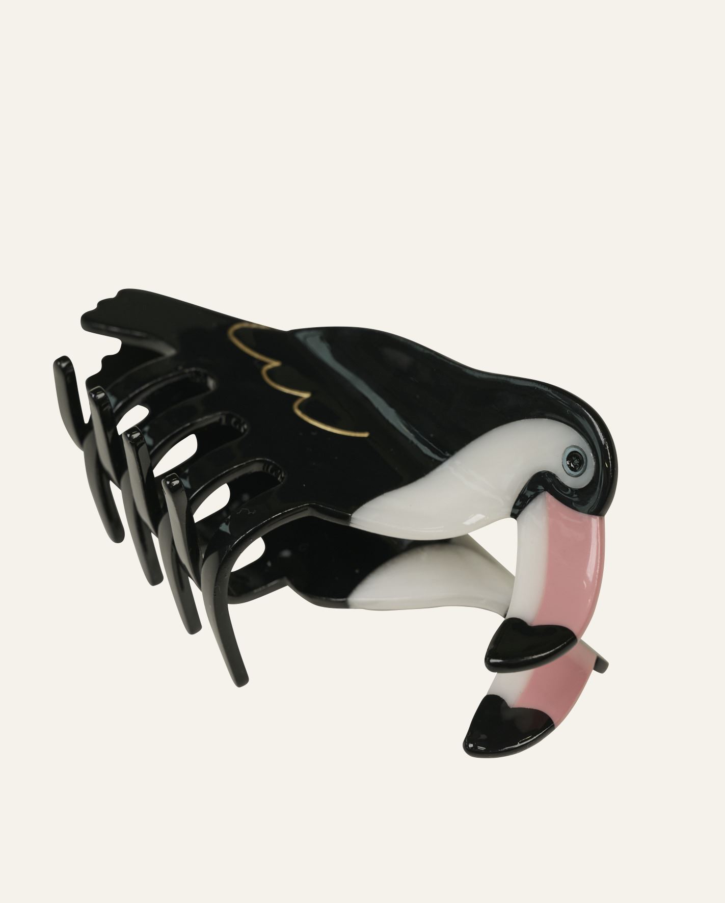 Haarklammer Schwarz - one size Schwarz - 1