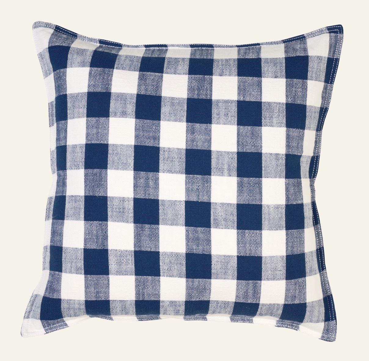 Kissen Marineblau - 50x50 cm Marineblau - 1