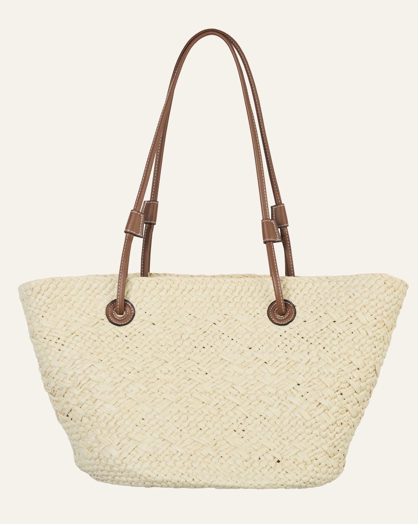 Strohtasche Natur - 4