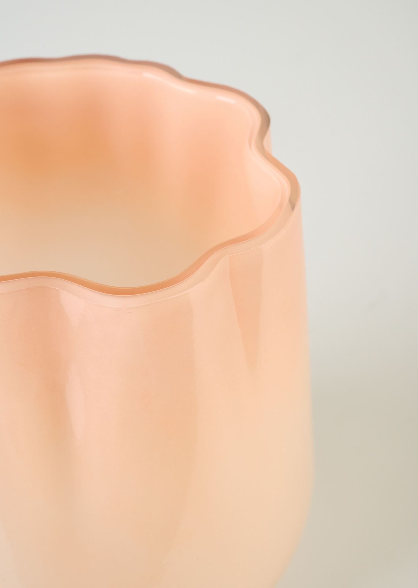 Vase Helles Korallenrot - 2
