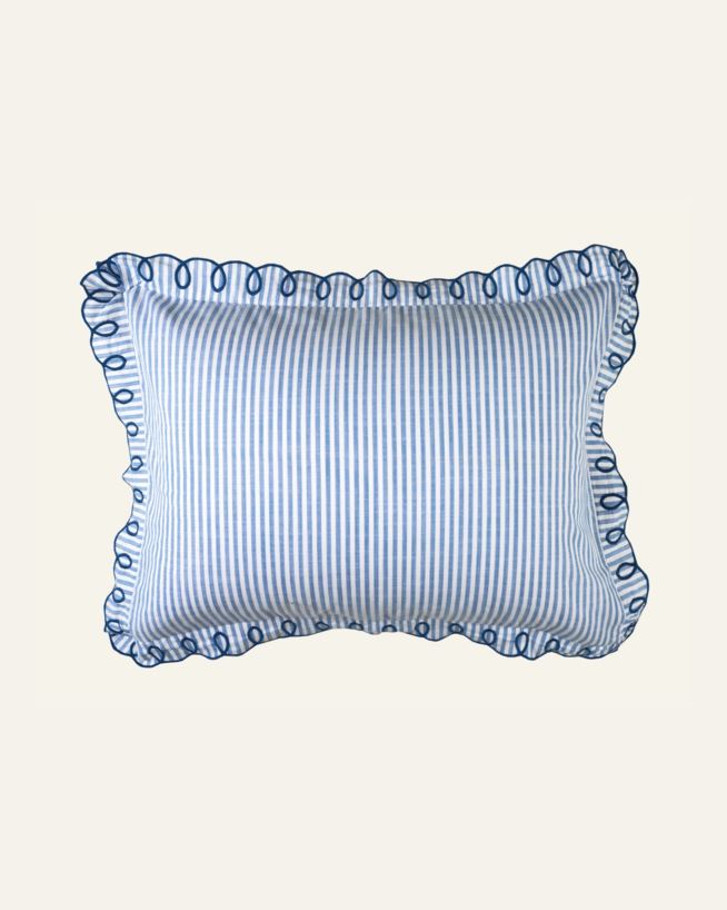 Kissenbezug Blau - 50x60 cm Blau - 1