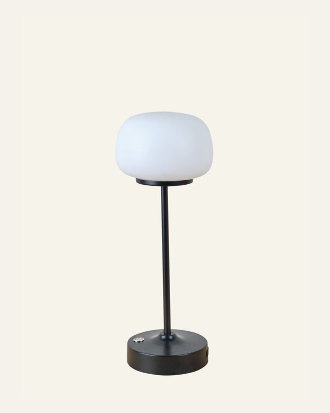 LED Tischlampe Schwarz - 27,8 cm ø10,6 Schwarz - 1