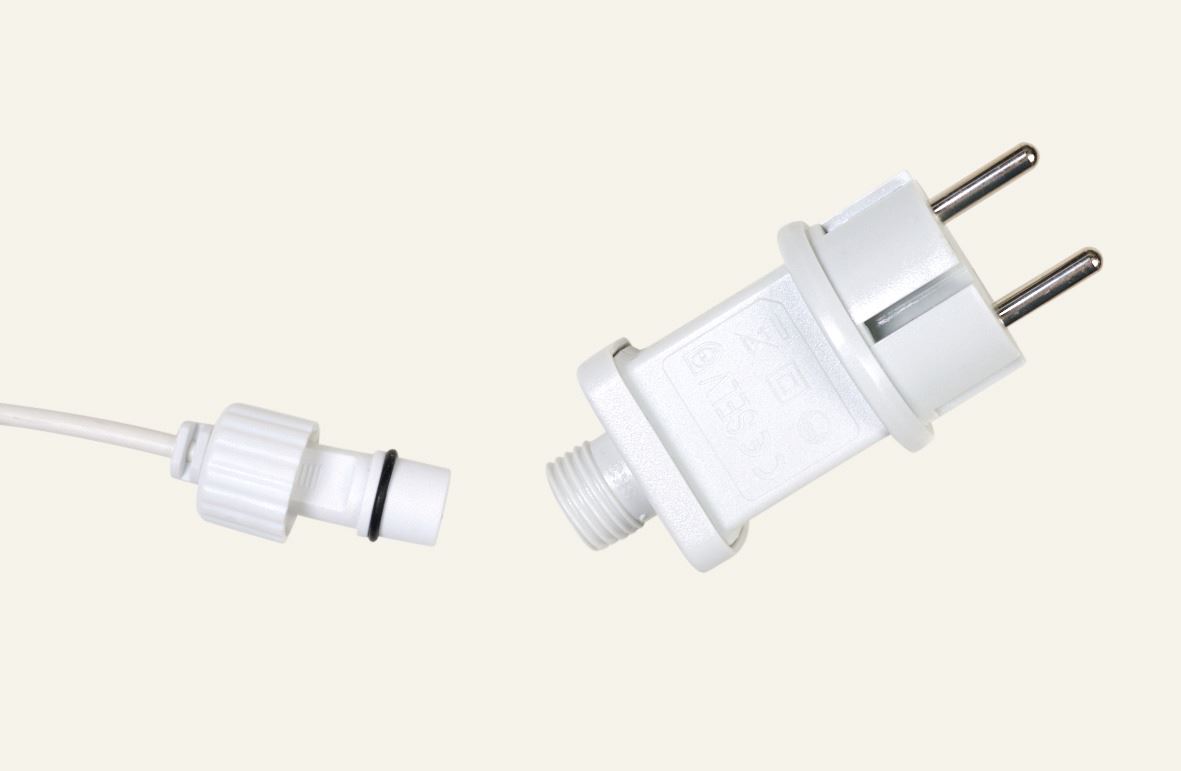 LED-Lichterkette Weiß - 3