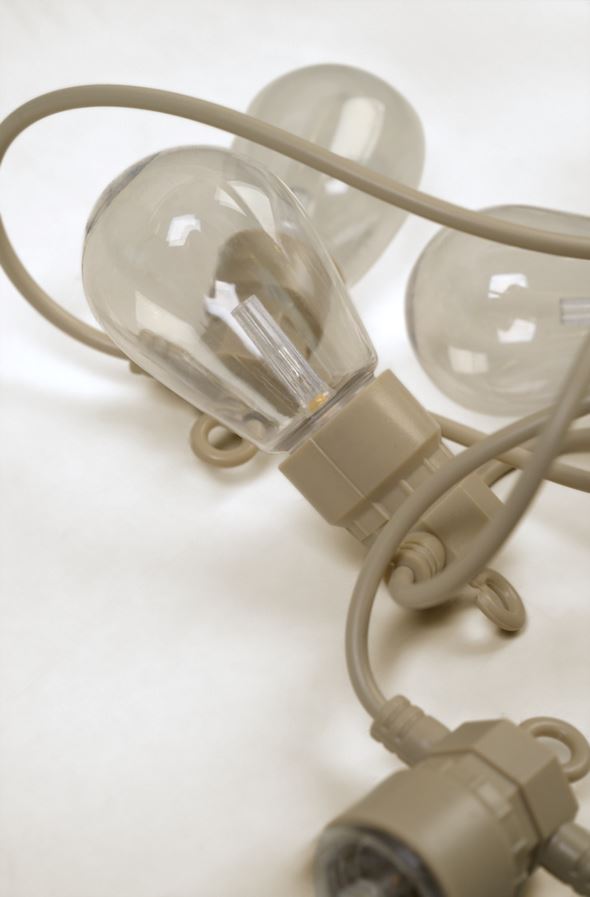 LED-Lichterkette Beige - 3