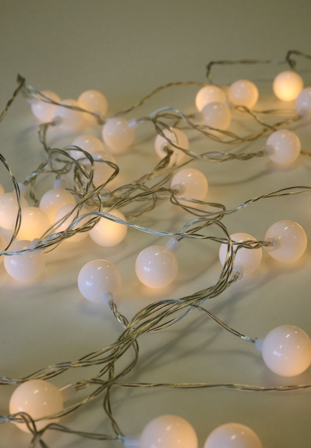 LED-Lichterkette Weiß - 3