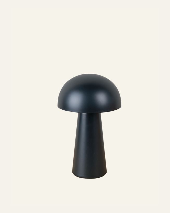 LED Tischlampe Schwarz - 21,5 cm ø13,7 Schwarz - 1
