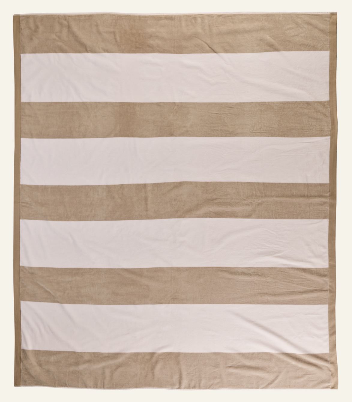 Strandtuch Beige - 200x180 cm Beige - 1