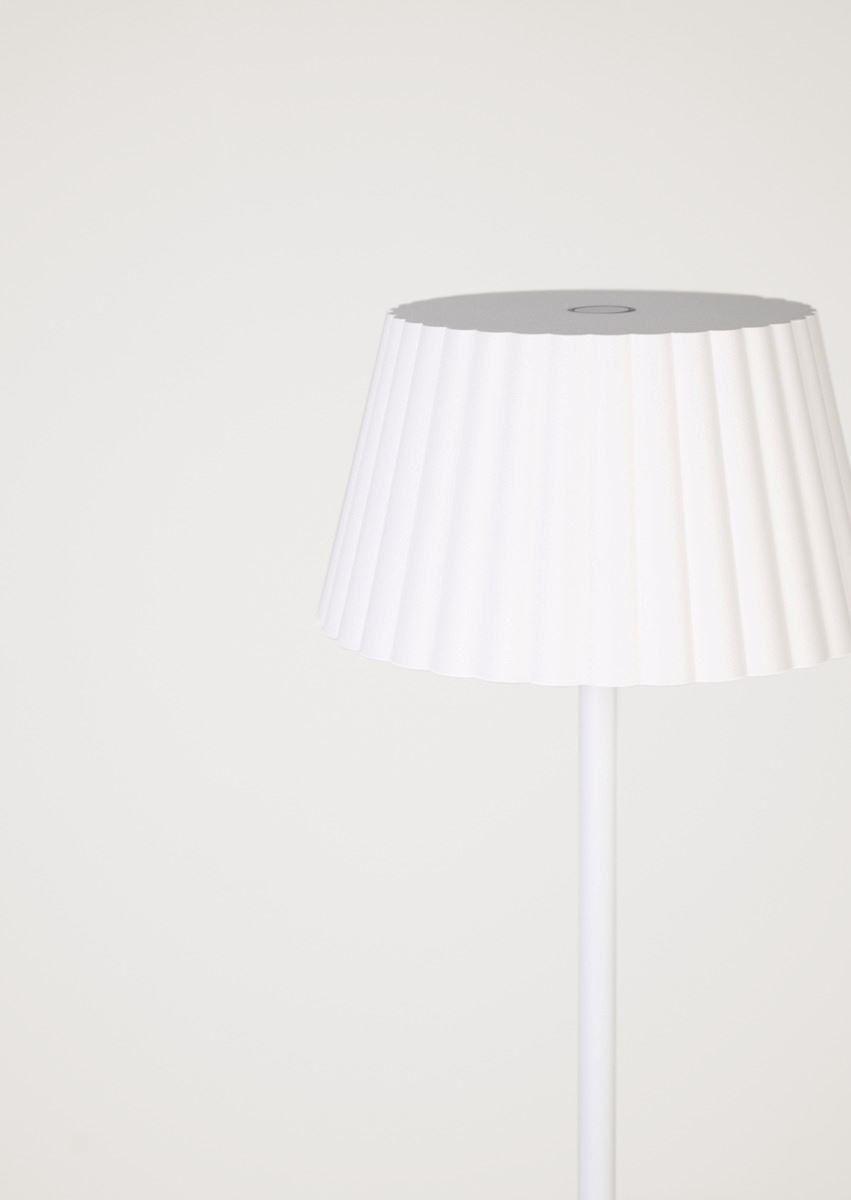 LED-Stehlampe Weiß - 2