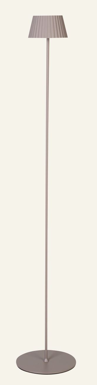 LED-Stehlampe Taupe - 122 cm ø13,5 Taupe - 1