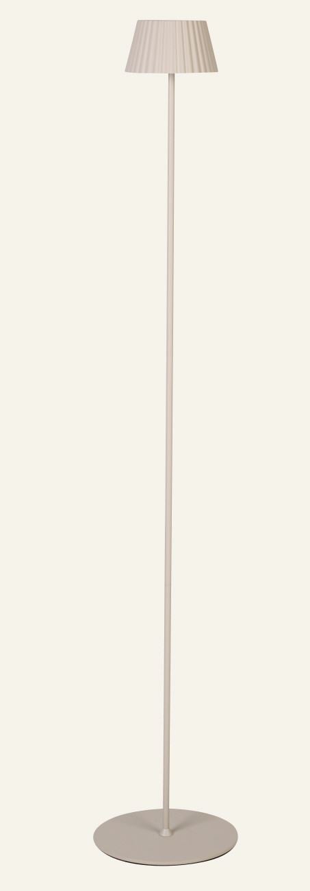 LED-Stehlampe Beige - 122 cm ø13,5 Beige - 1
